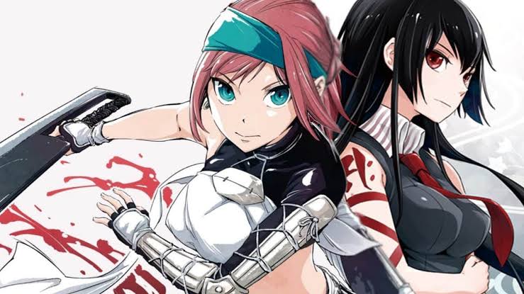 Akame en el manga secuela Hinowa ga Crush!